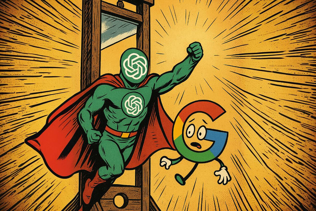 Google se ha salvado de la guillotina gracias a su mayor amenaza: ChatGPT